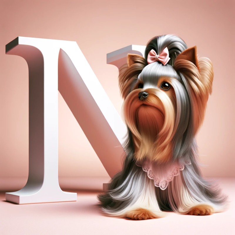 Yorkshire Terrier names starting with letter N