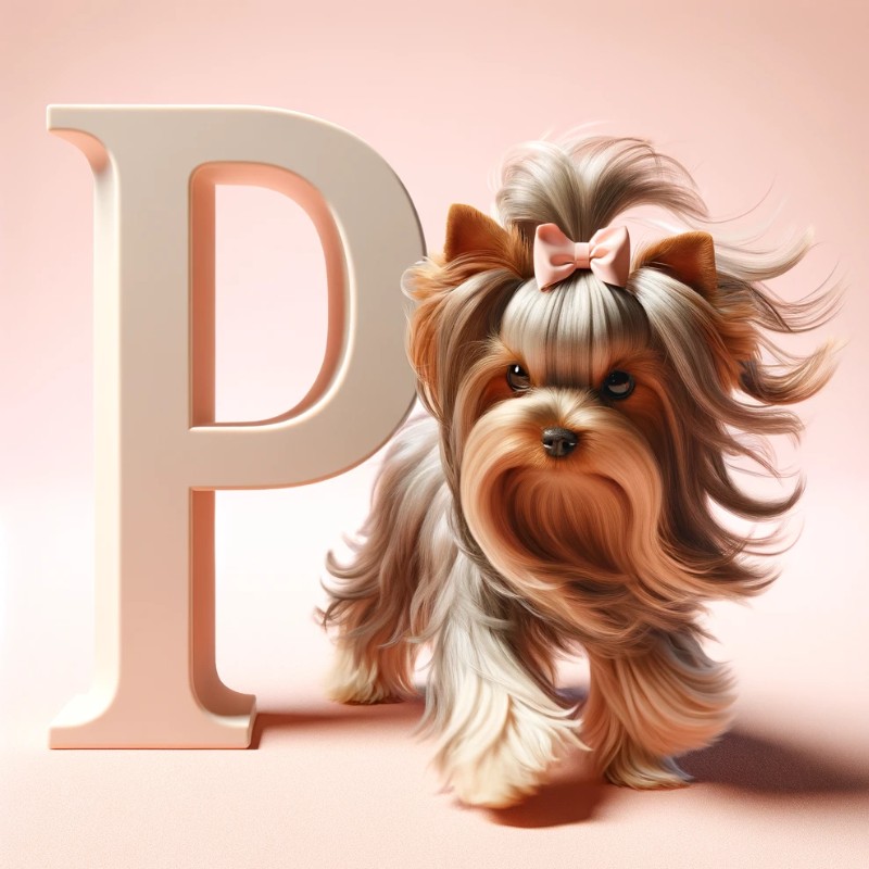 Yorkshire Terrier names starting with letter P