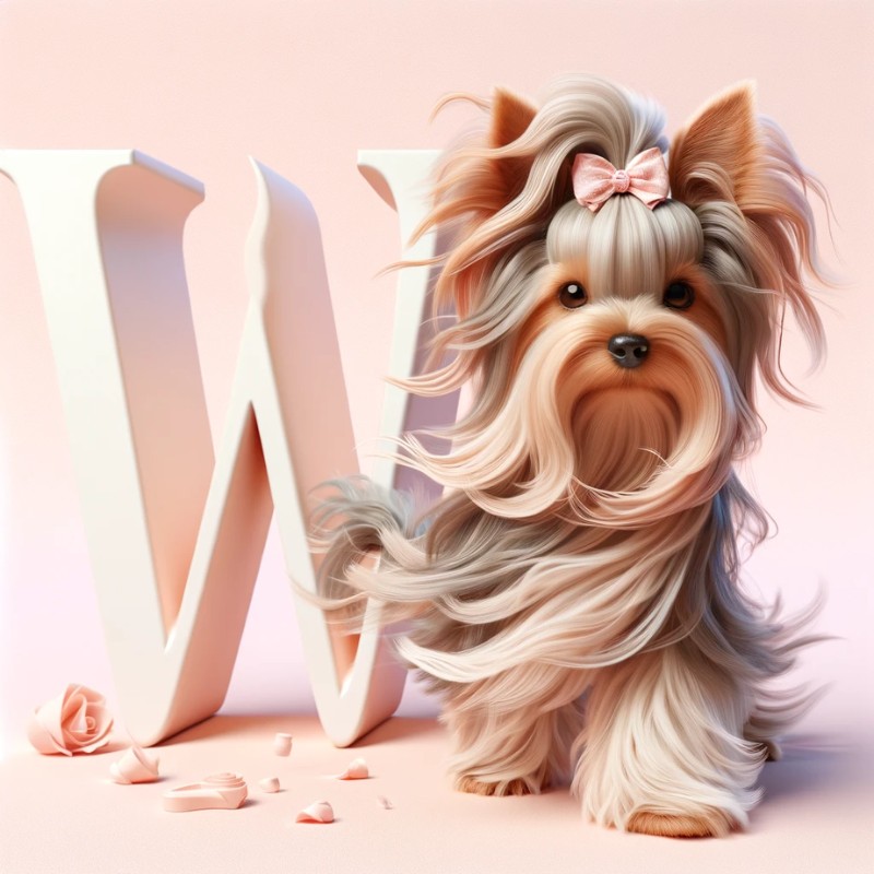 Yorkshire Terrier names starting with letter W