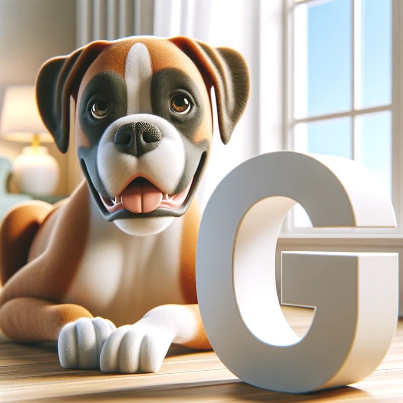 boxer names starting with letter G