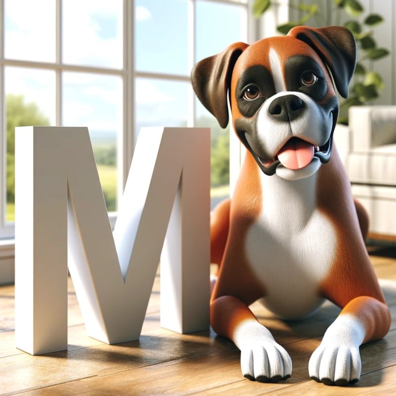 boxer names starting with letter M