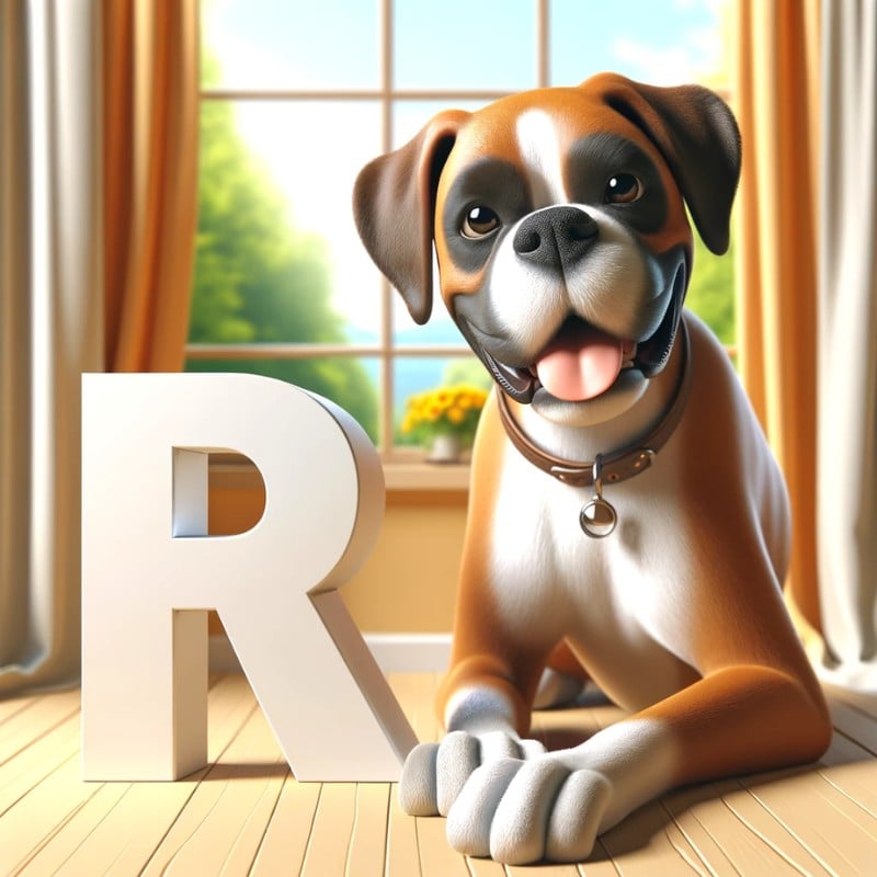 boxer names starting with letter R