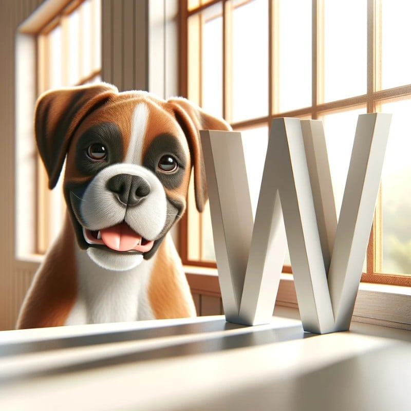 boxer names starting with letter W