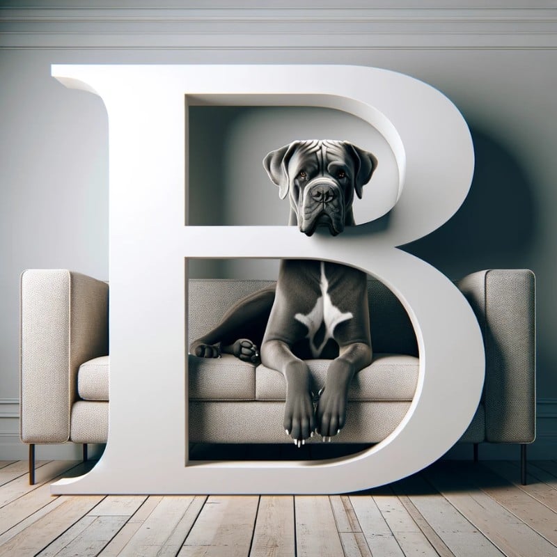 cane corso names starting with letter B