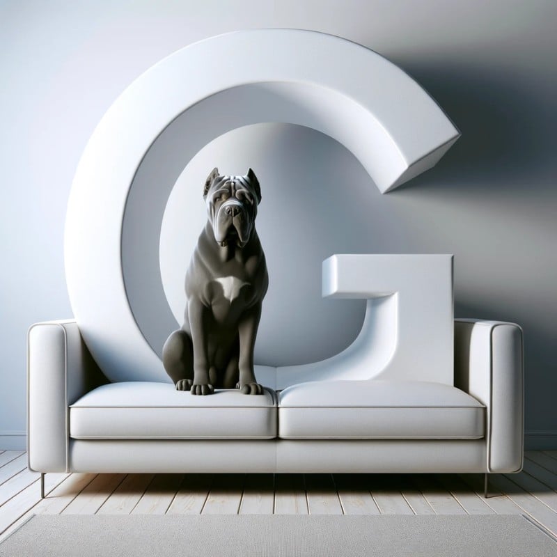 cane corso names starting with letter G