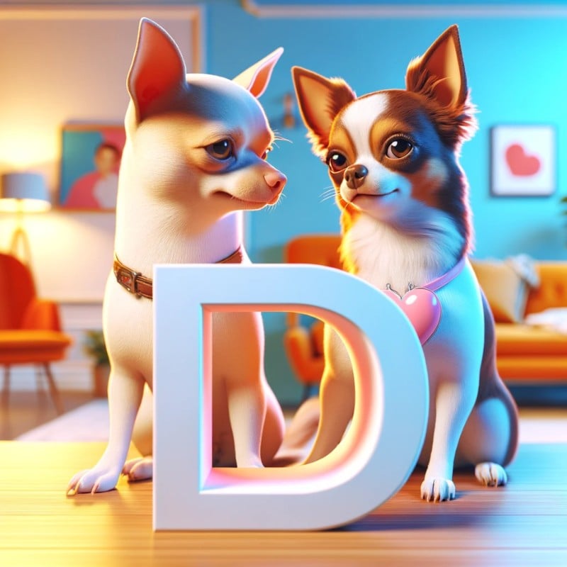chihuahua names starting with letter D