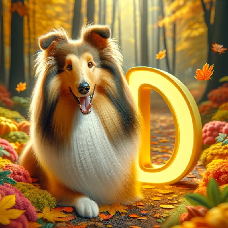 collie names starting with letter D