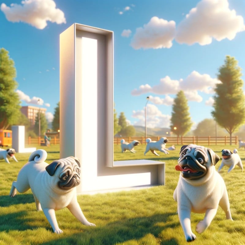 pug names starting with letter L