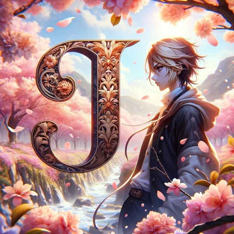 Anime Character names starting with letter J