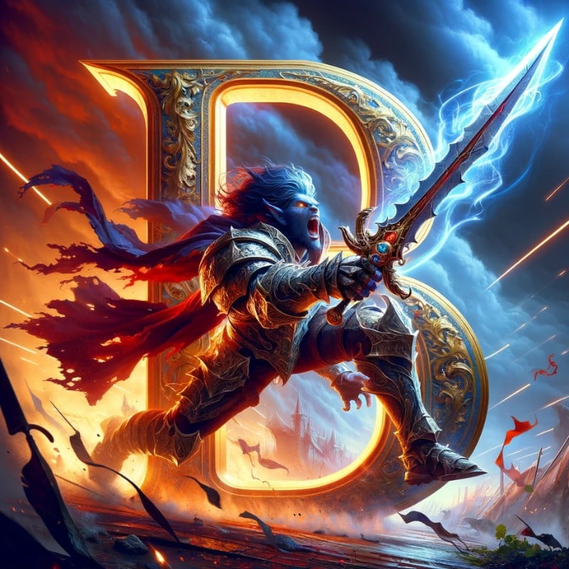 DND Human names starting with letter B