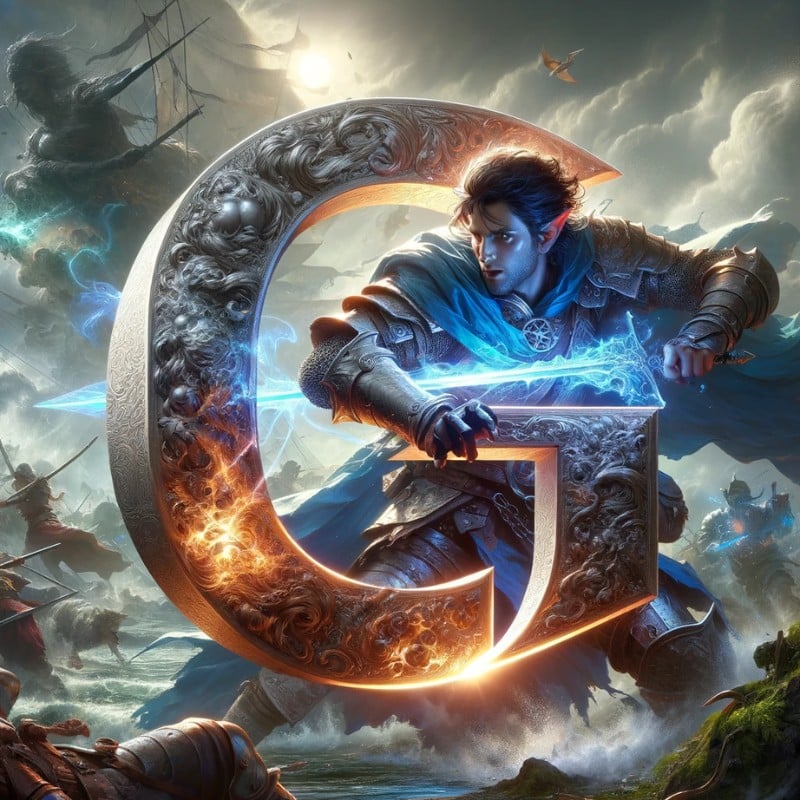 DND Human names starting with letter G