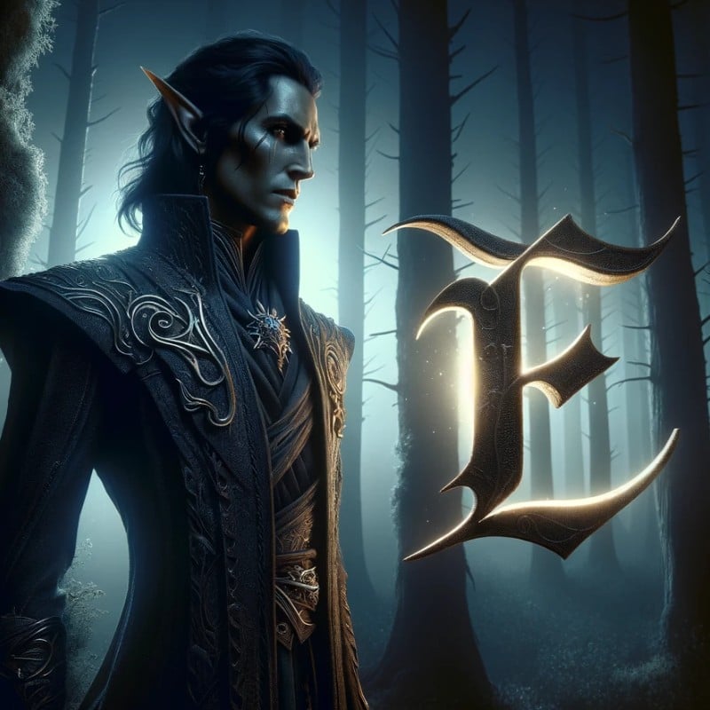 Dark-elf names starting with letter E