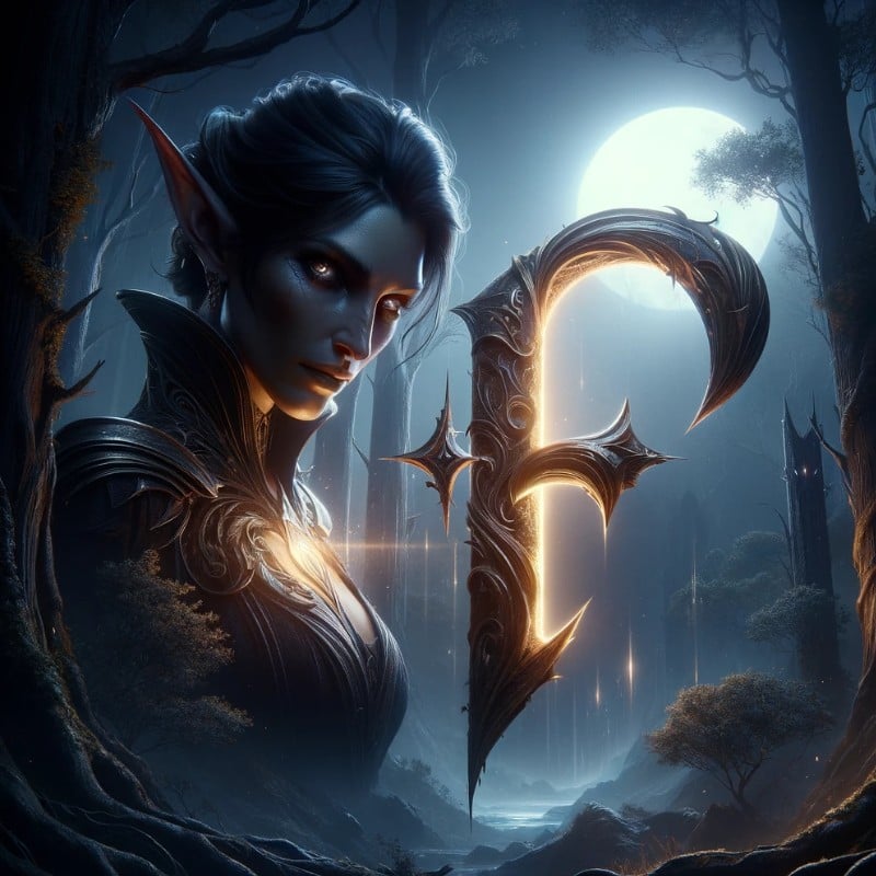 Dark-elf names starting with letter F