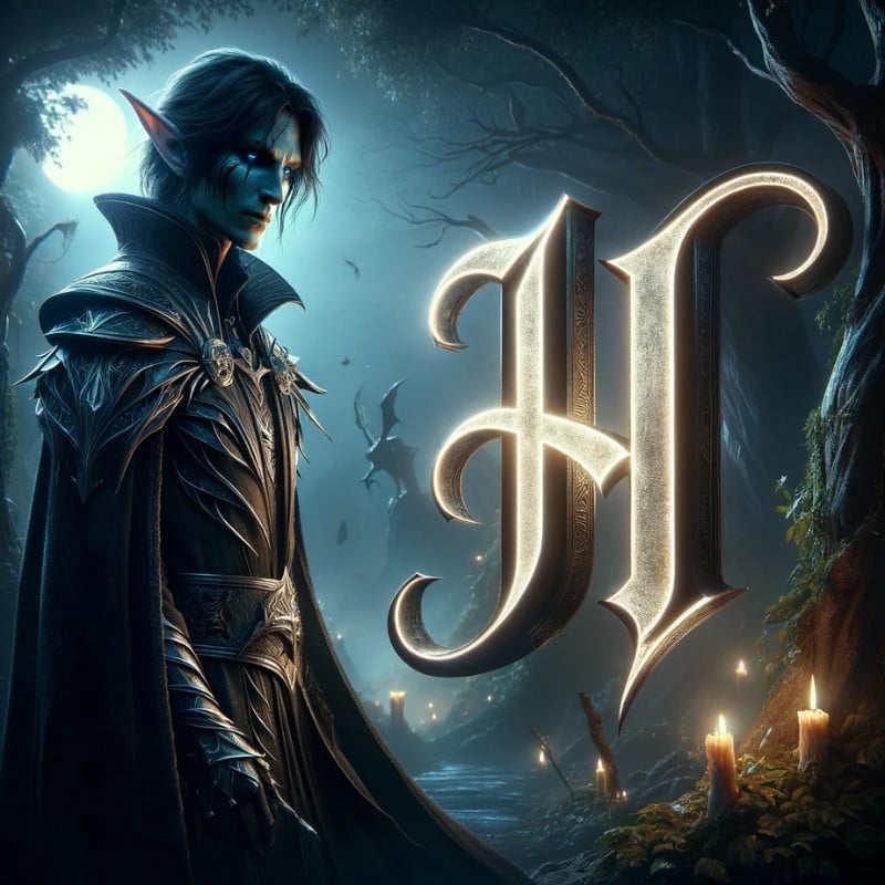 Dark-elf names starting with letter H