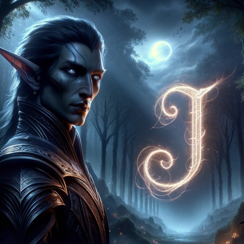Dark-elf names starting with letter J