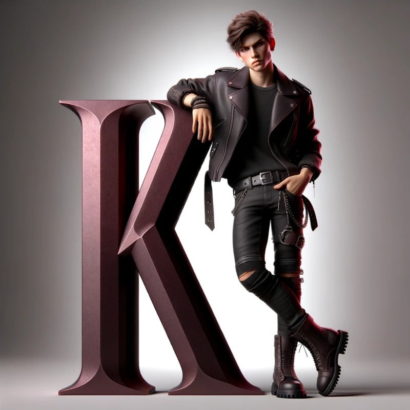 Edgy Boy names starting with letter K