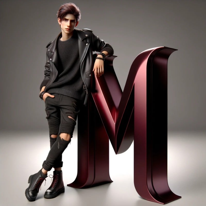 Edgy Boy names starting with letter M
