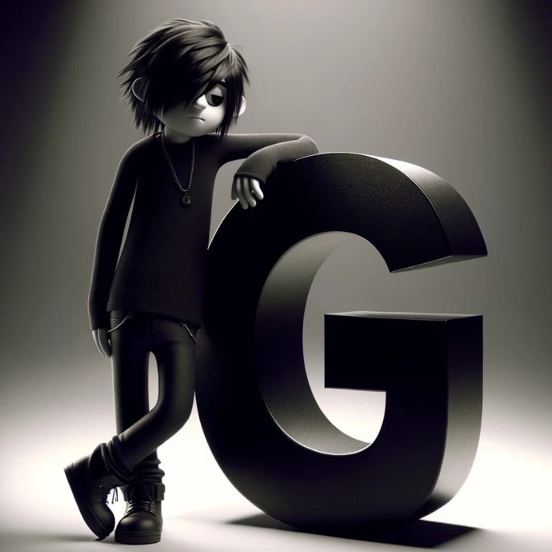 Emo Boy names starting with letter G