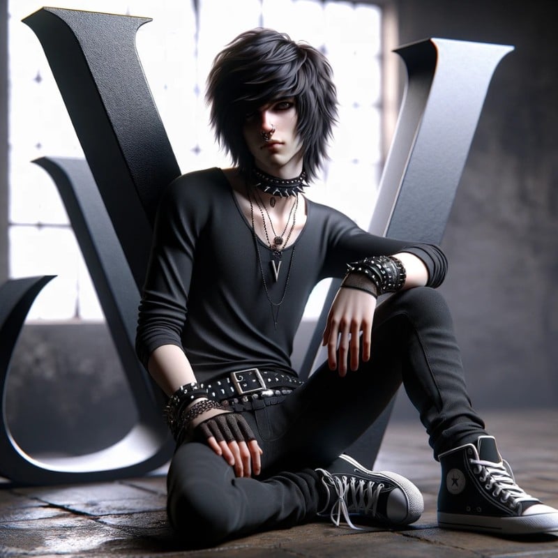 Emo Boy names starting with letter V
