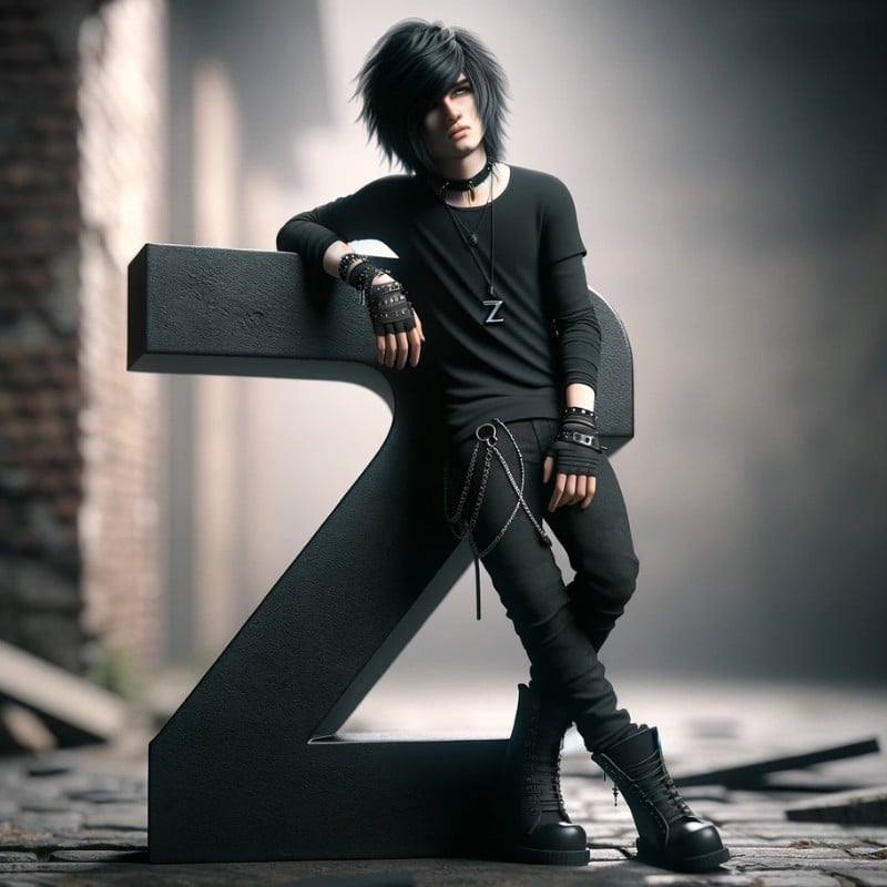 Emo Boy names starting with letter Z