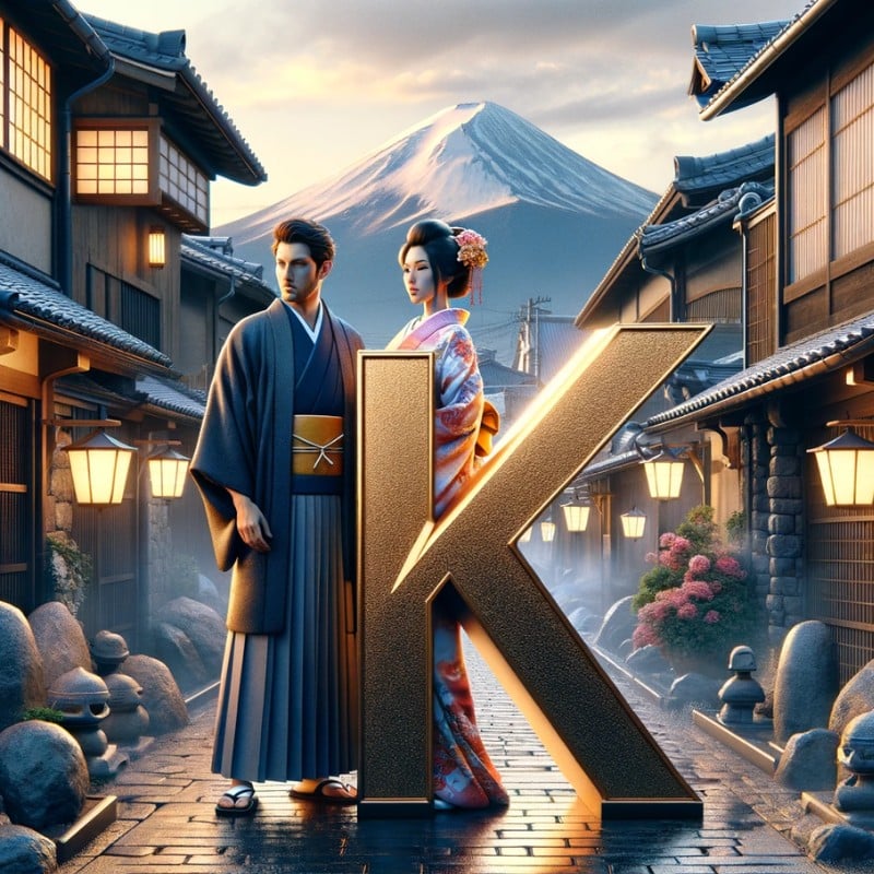 Japanese names starting with letter K