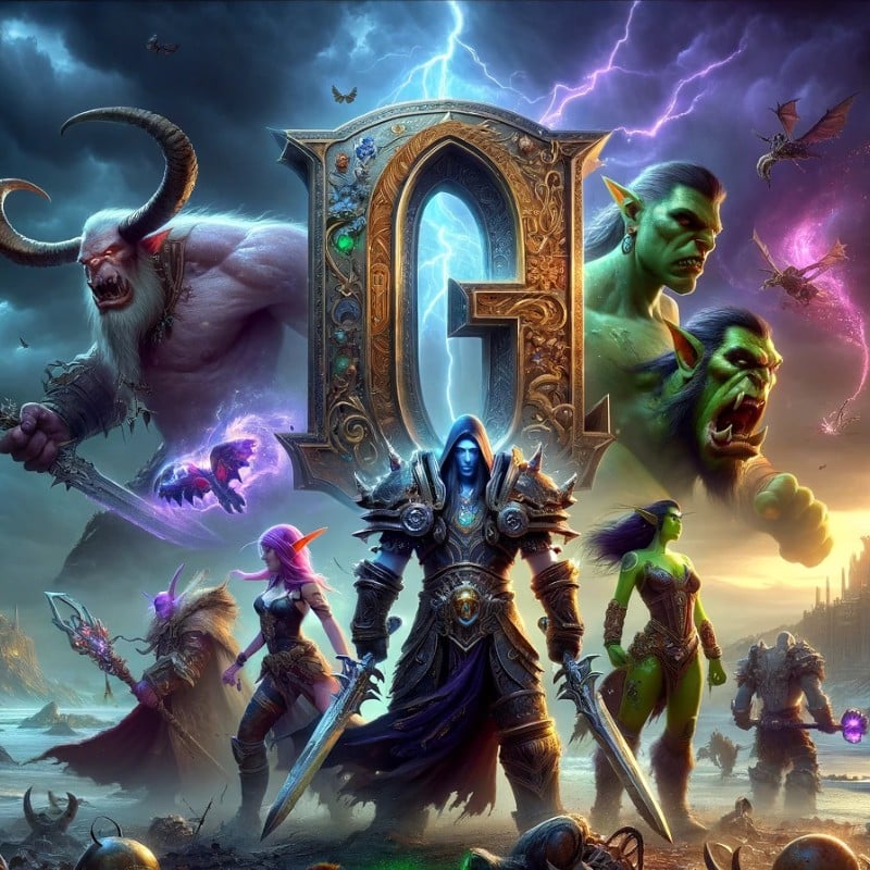 World of Warcraft names starting with letter G