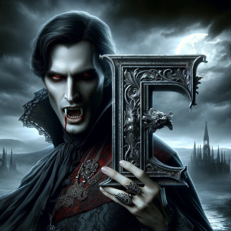 vampire names starting with letter F
