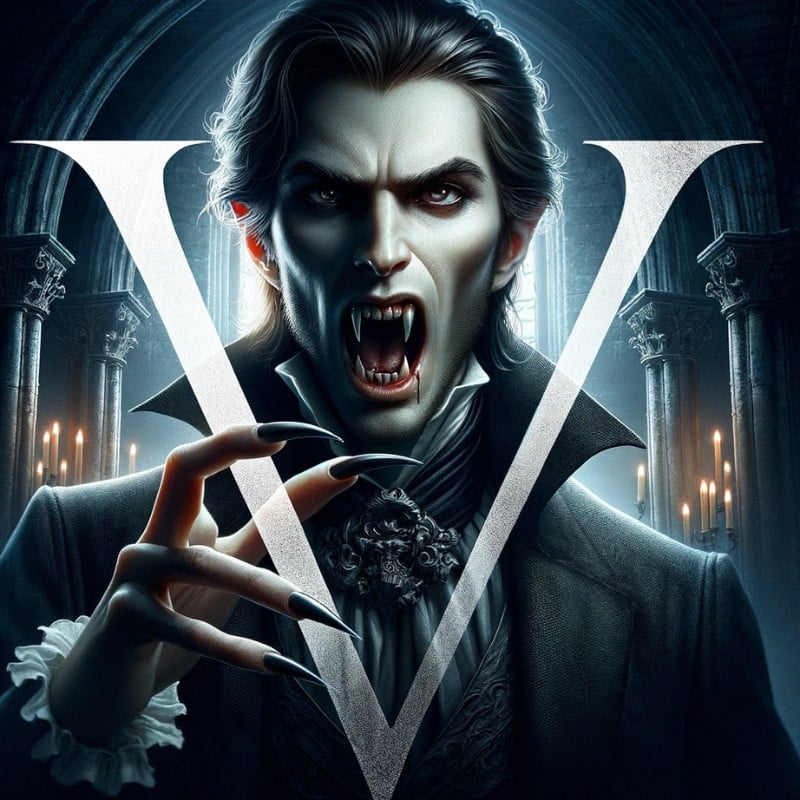 vampire names starting with letter V