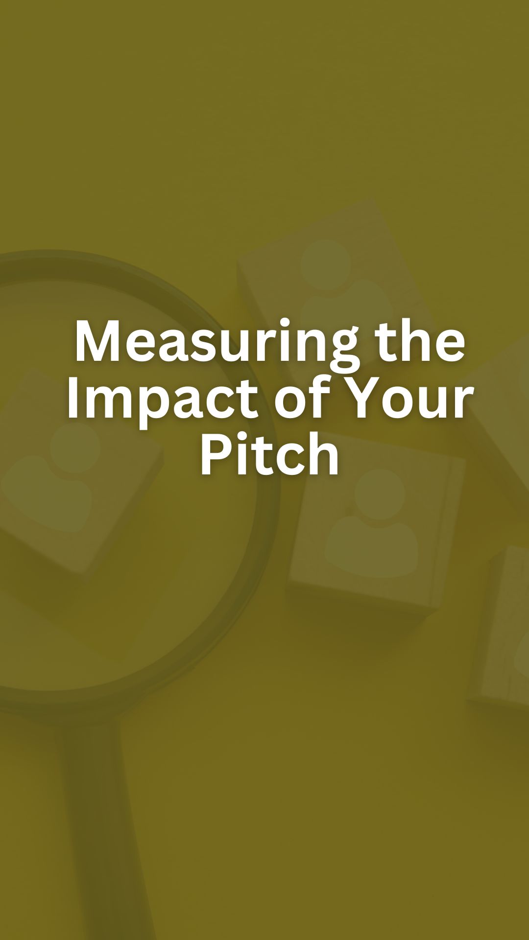 elevator pitch