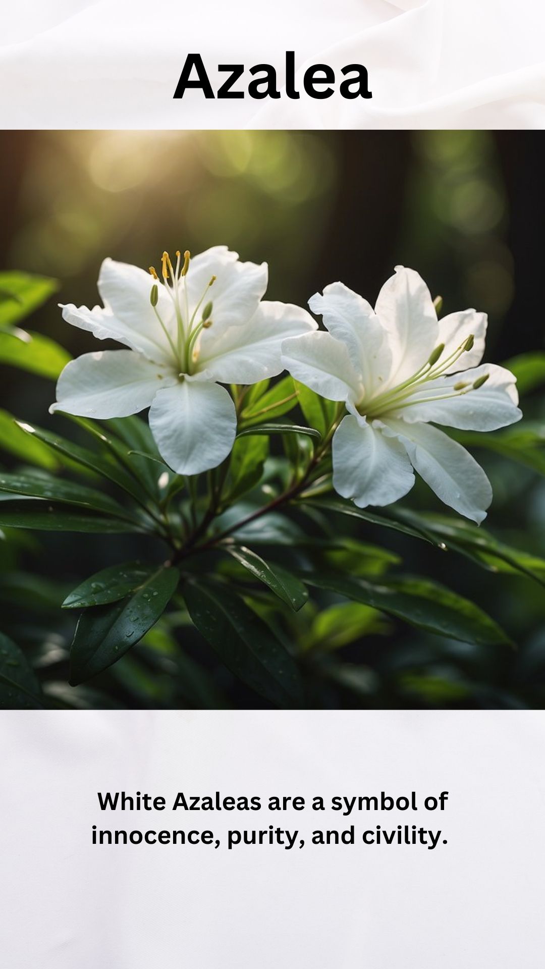 White Azalea