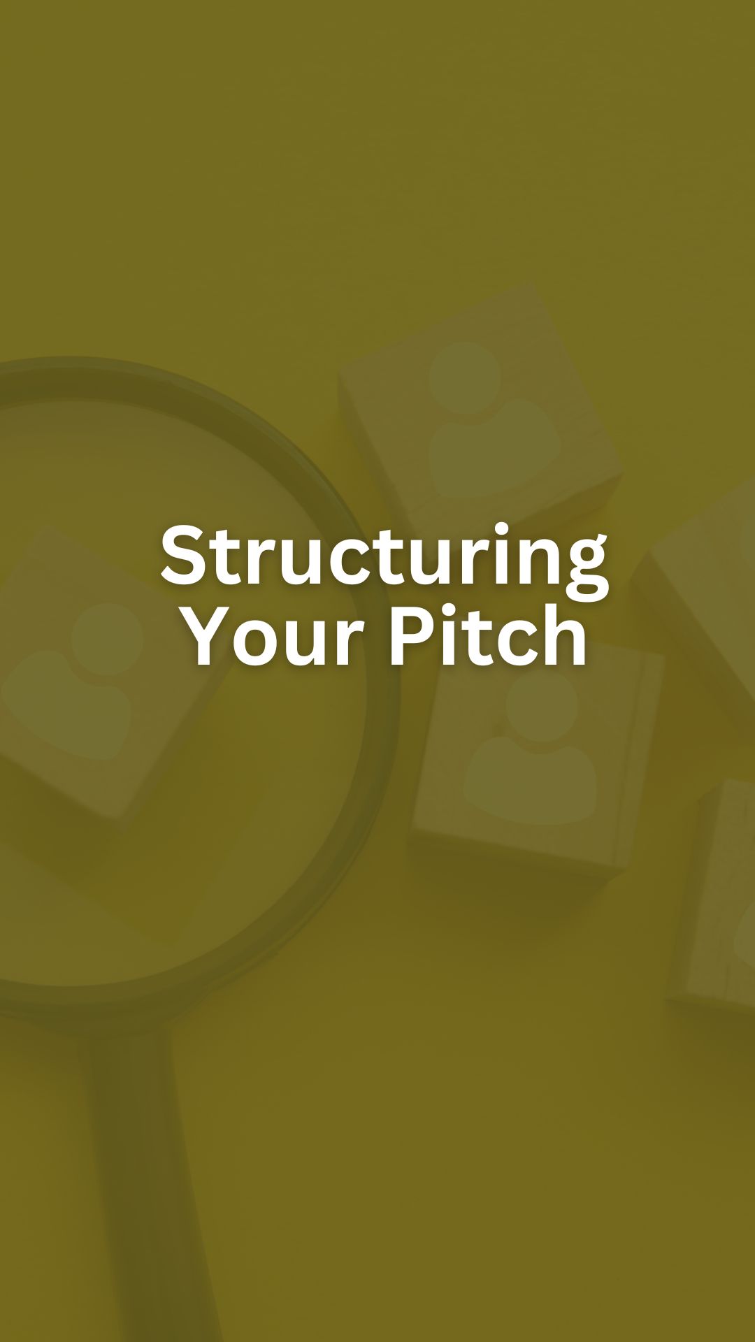 elevator pitch