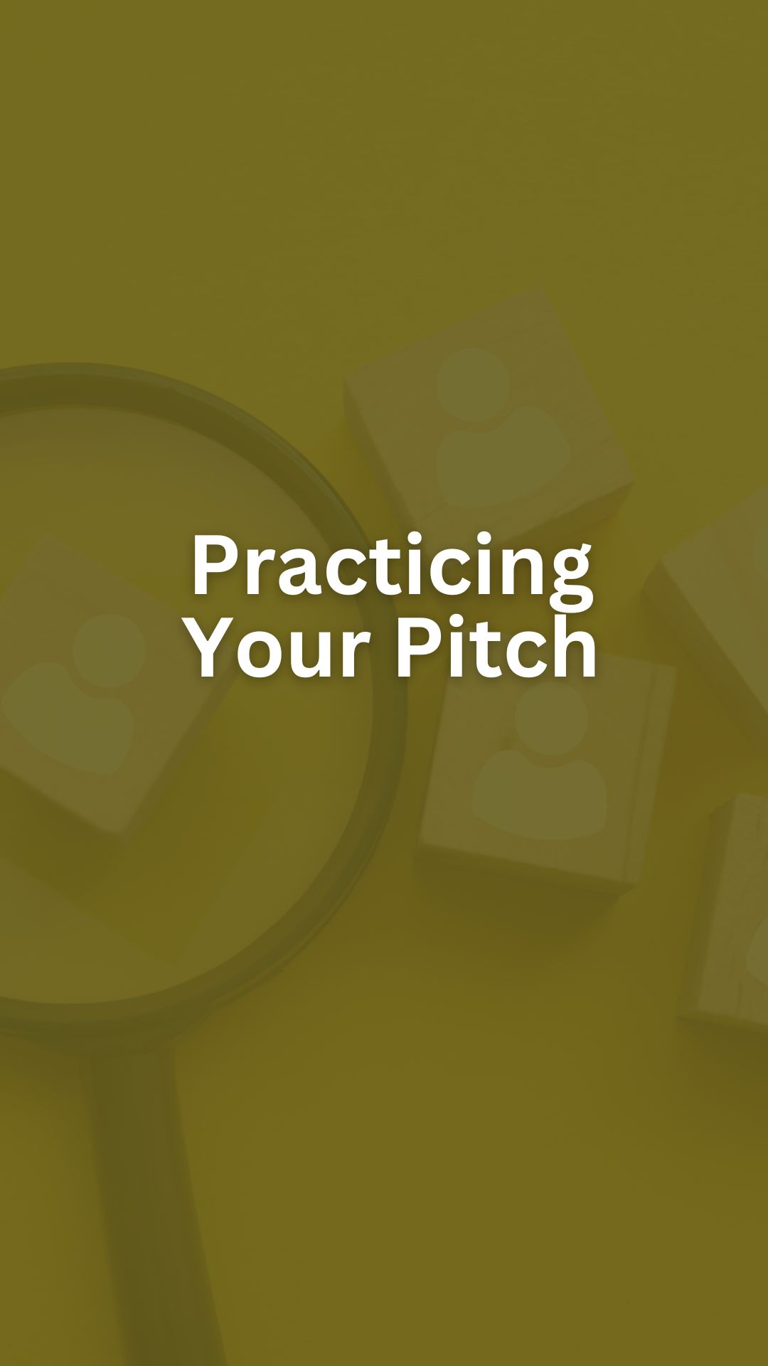 elevator pitch