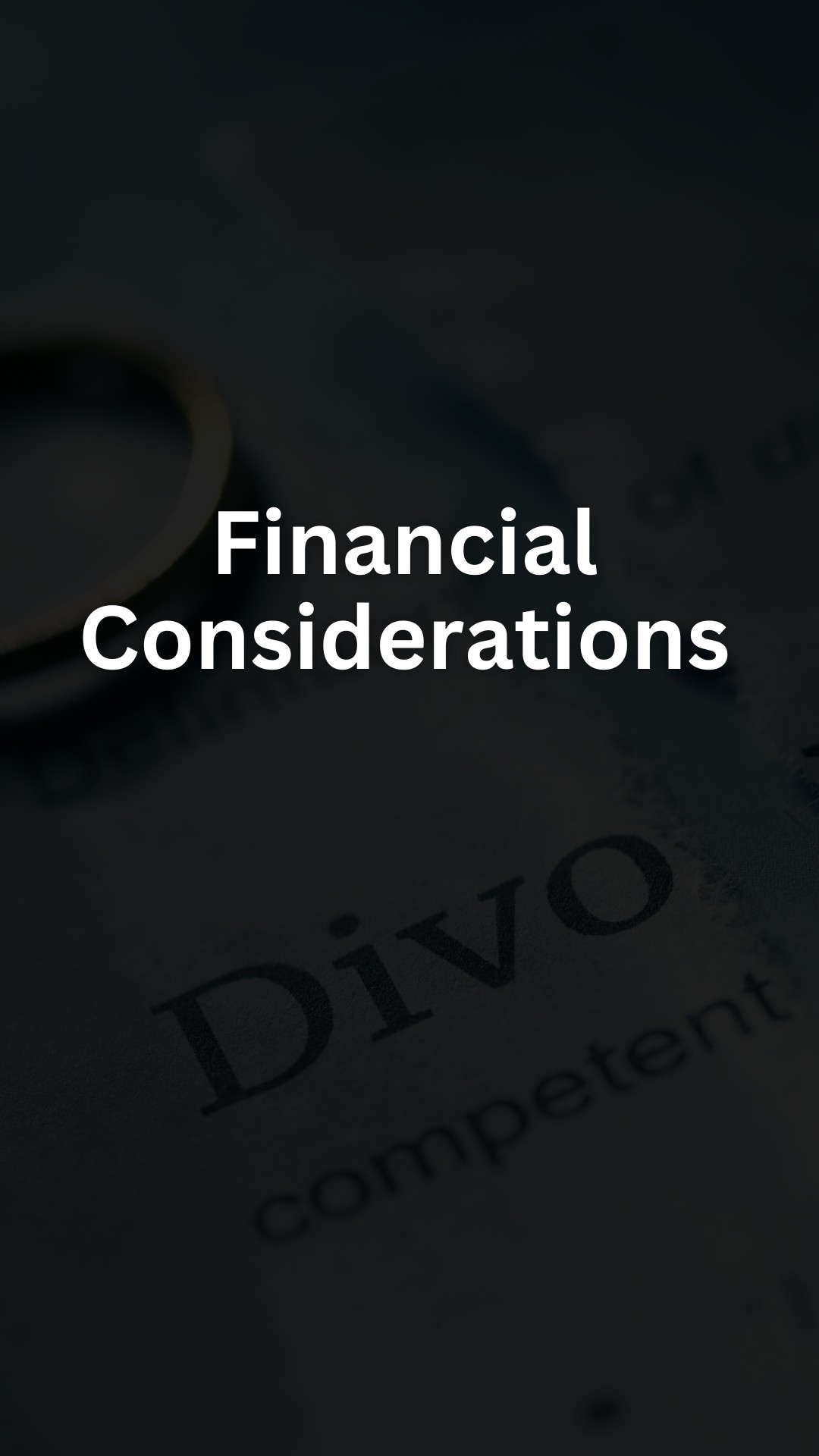 Financial Considerations