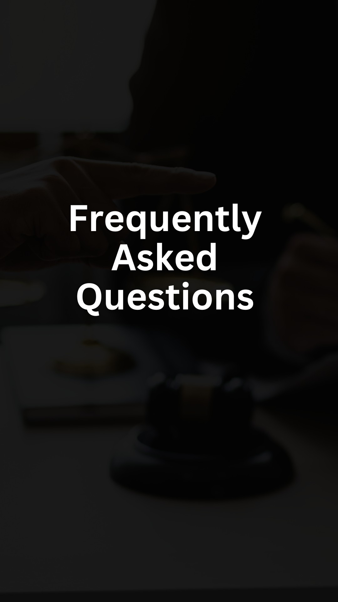 Frequently Asked Questions