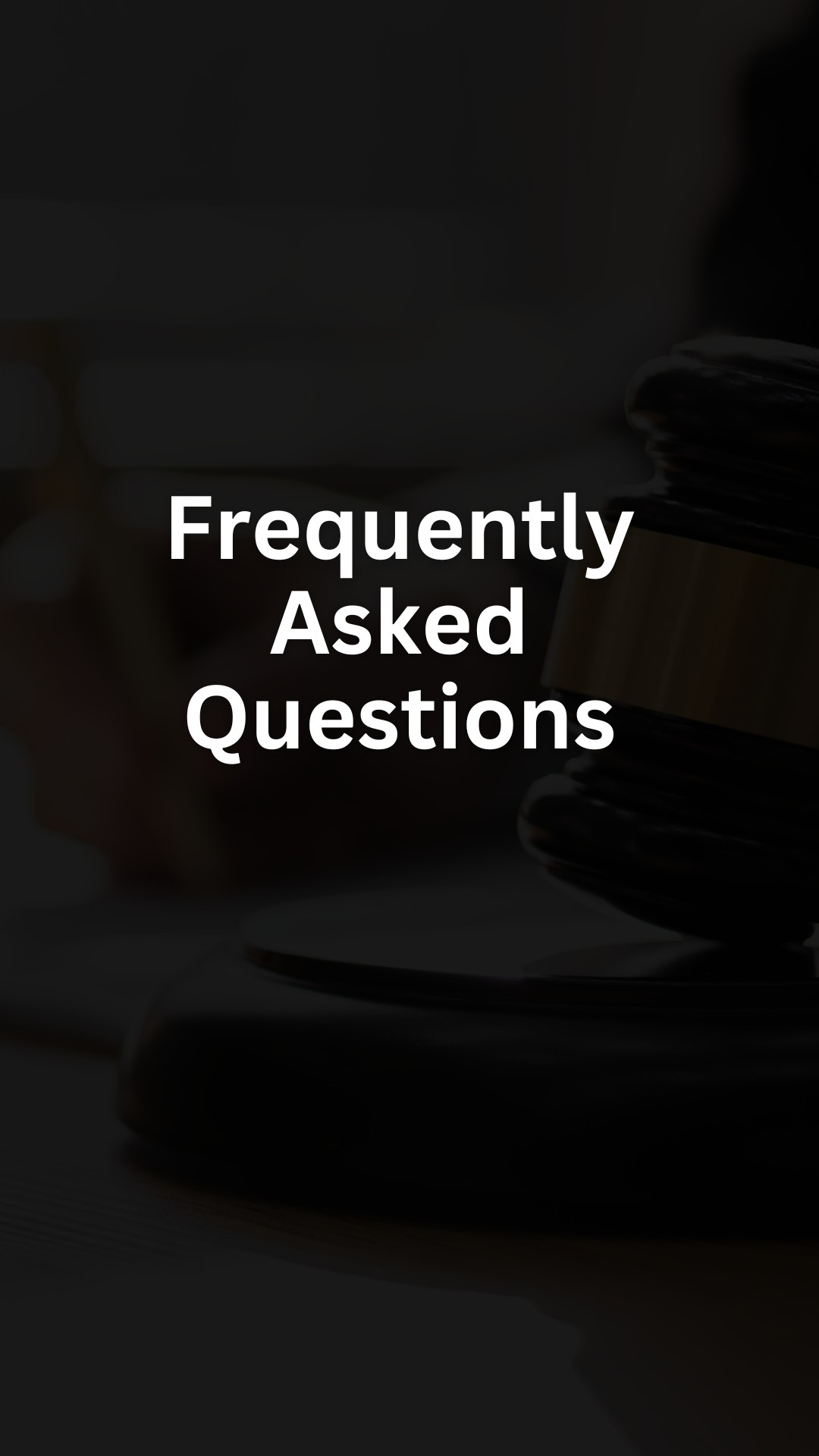 Frequently Asked Questions