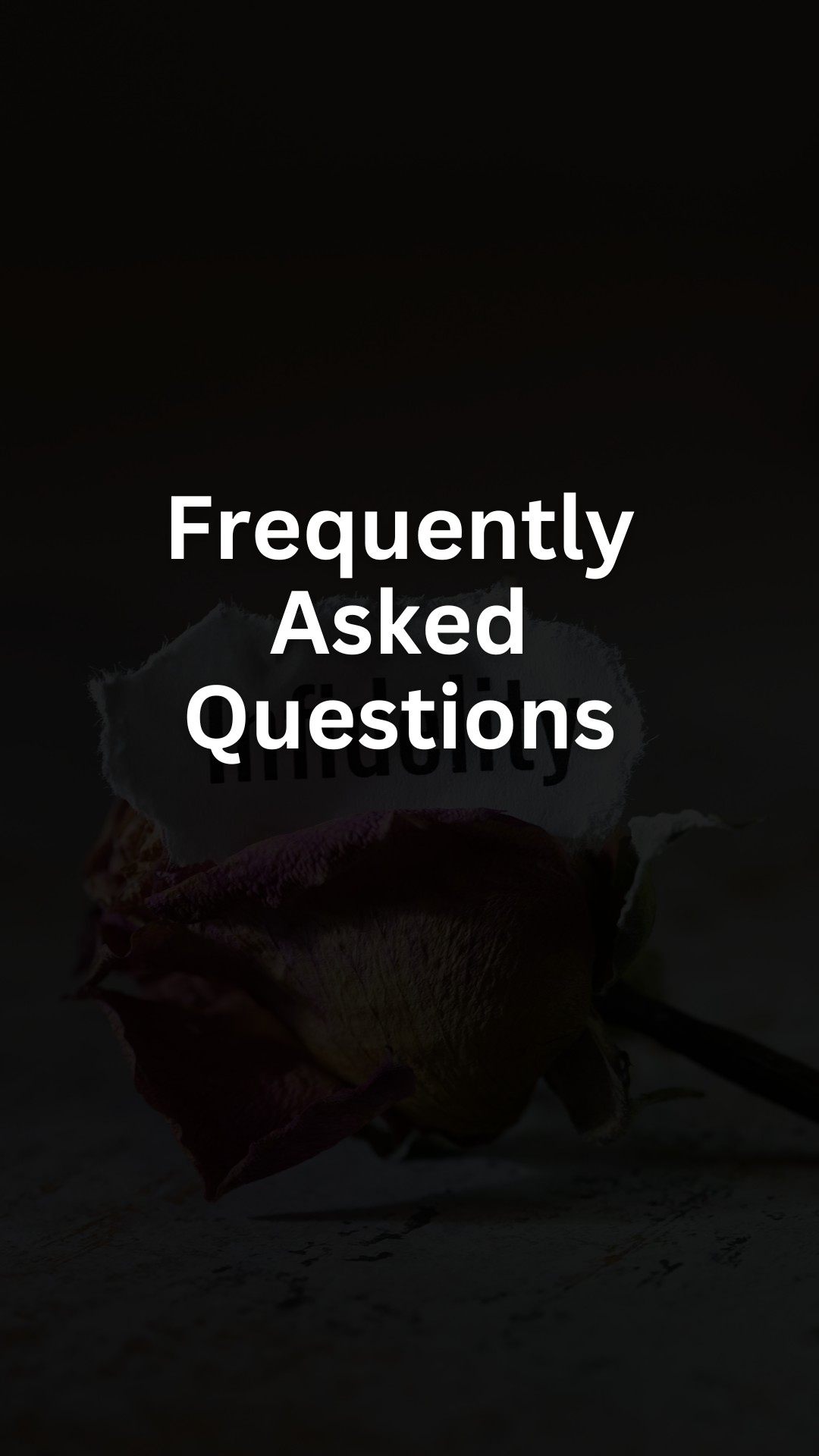 Frequently Asked Questions