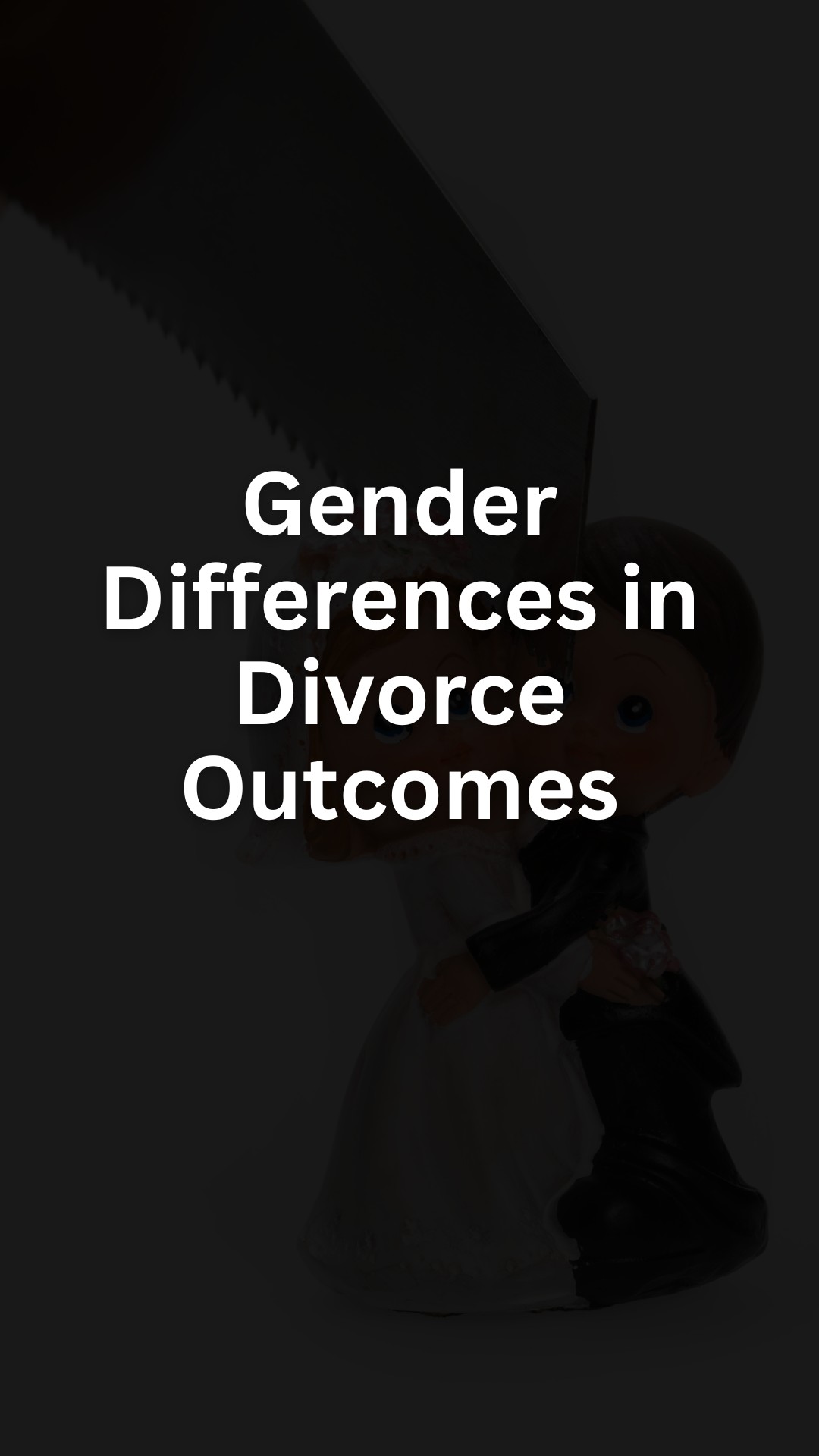Gender Differences in Divorce Outcomes