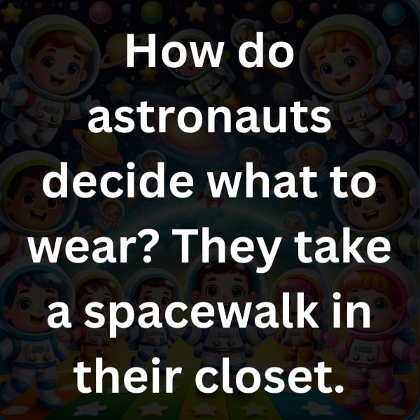 How do astronauts decide what to wear_ They take a spacewalk in their closet