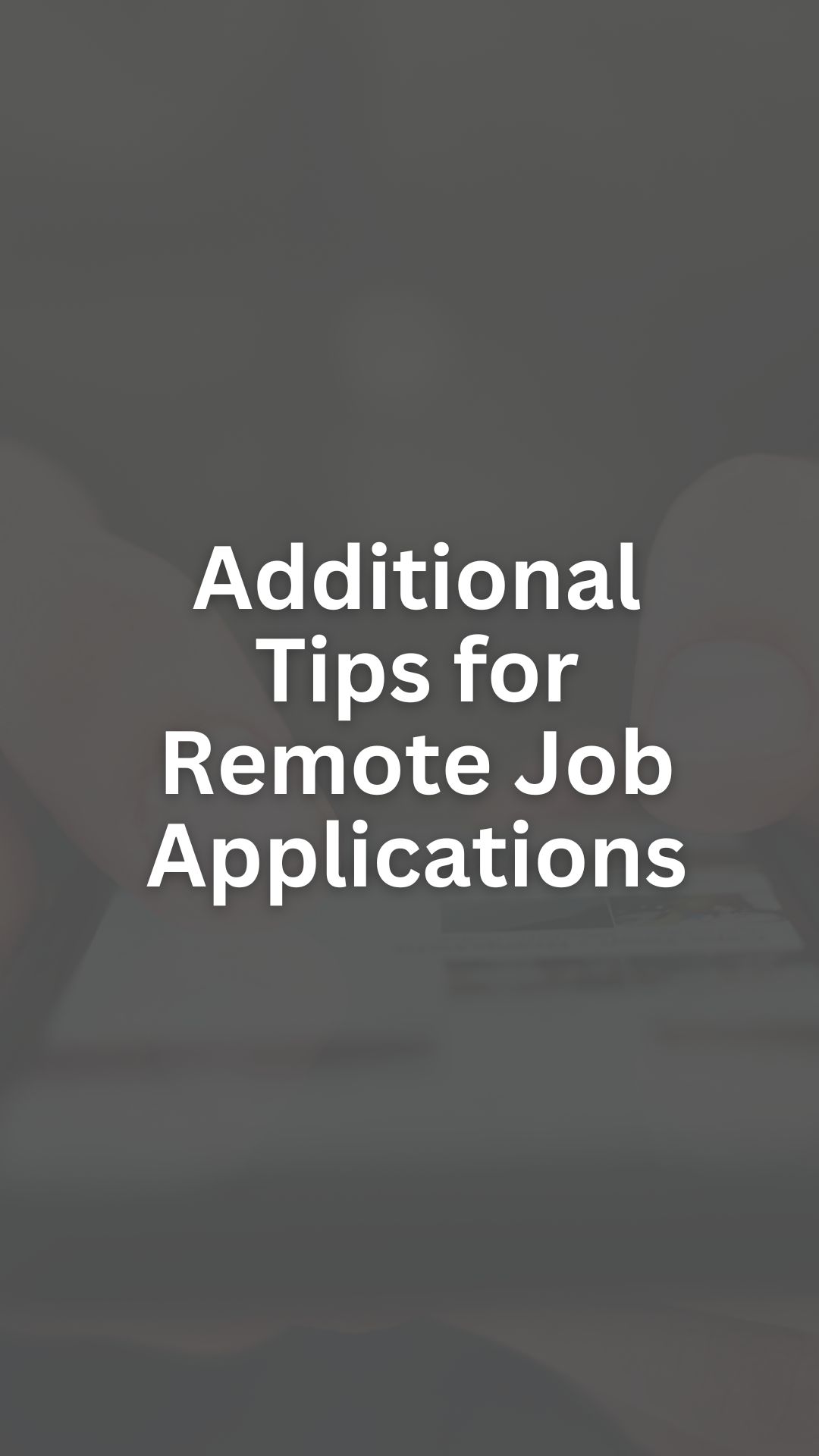 How to Write a Resume for Remote Jobs_ Land Your Dream Role