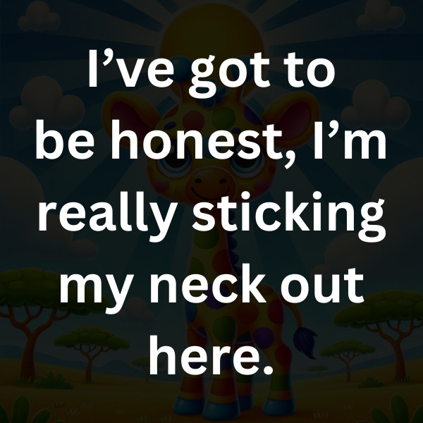 I’ve got to be honest, I’m really sticking my neck out here