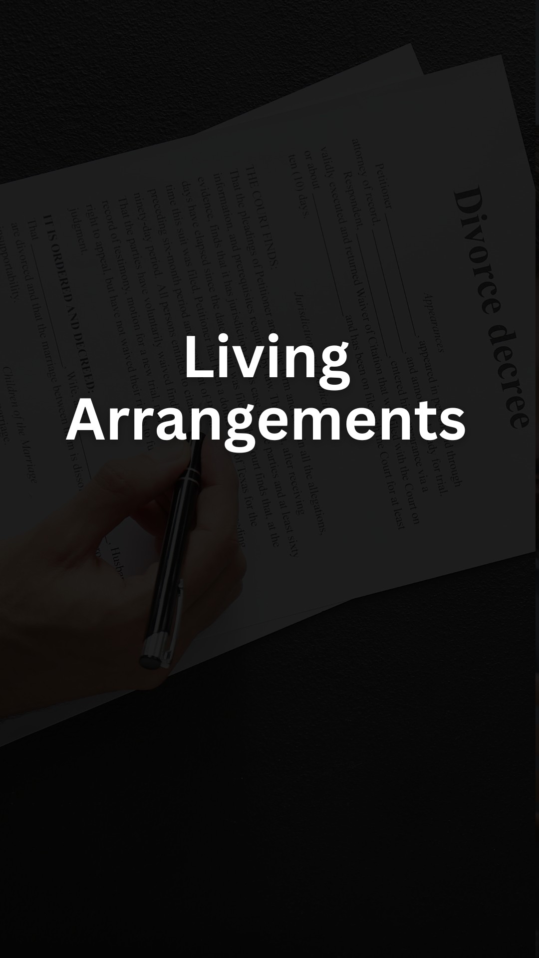 Living Arrangements