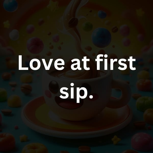 Love at first sip.