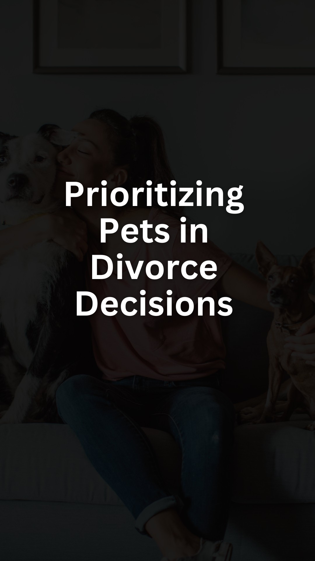 Prioritizing Pets in Divorce Decisions