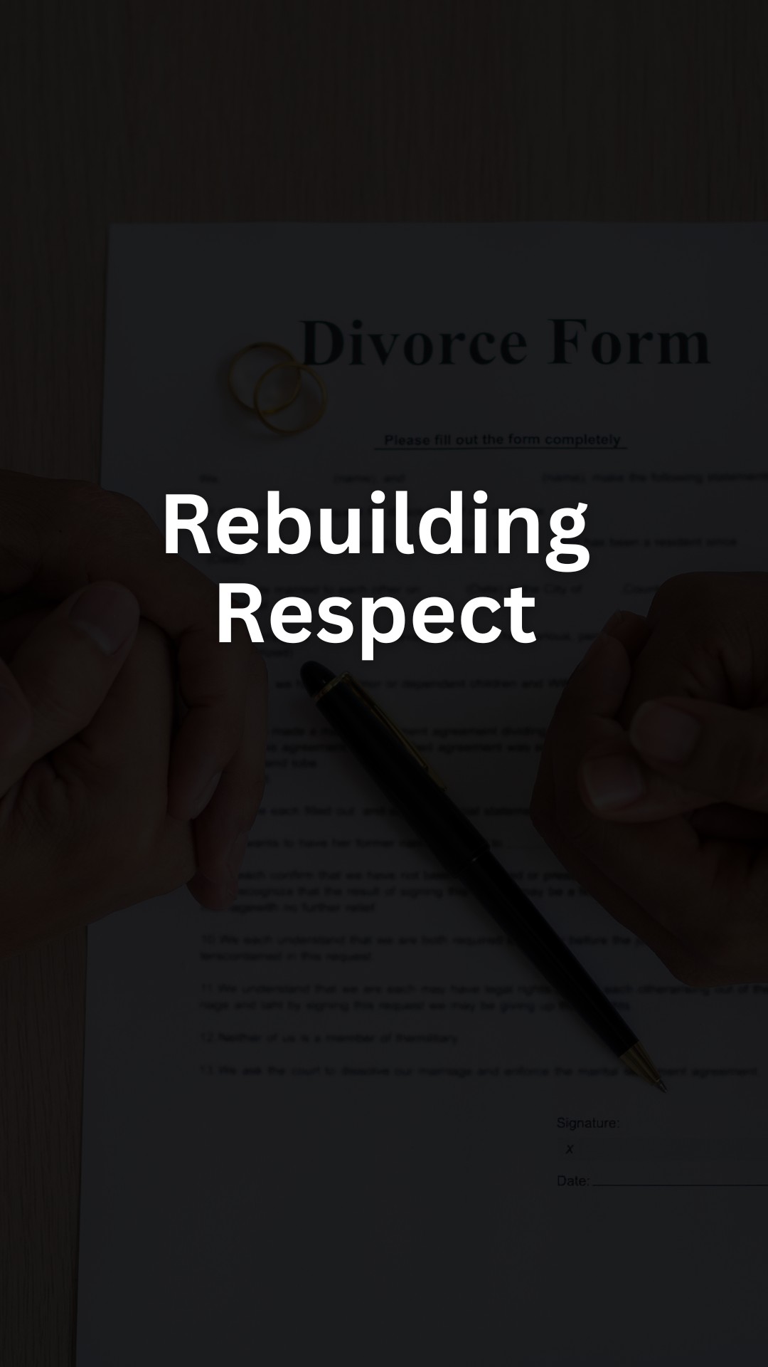 Rebuilding Respect