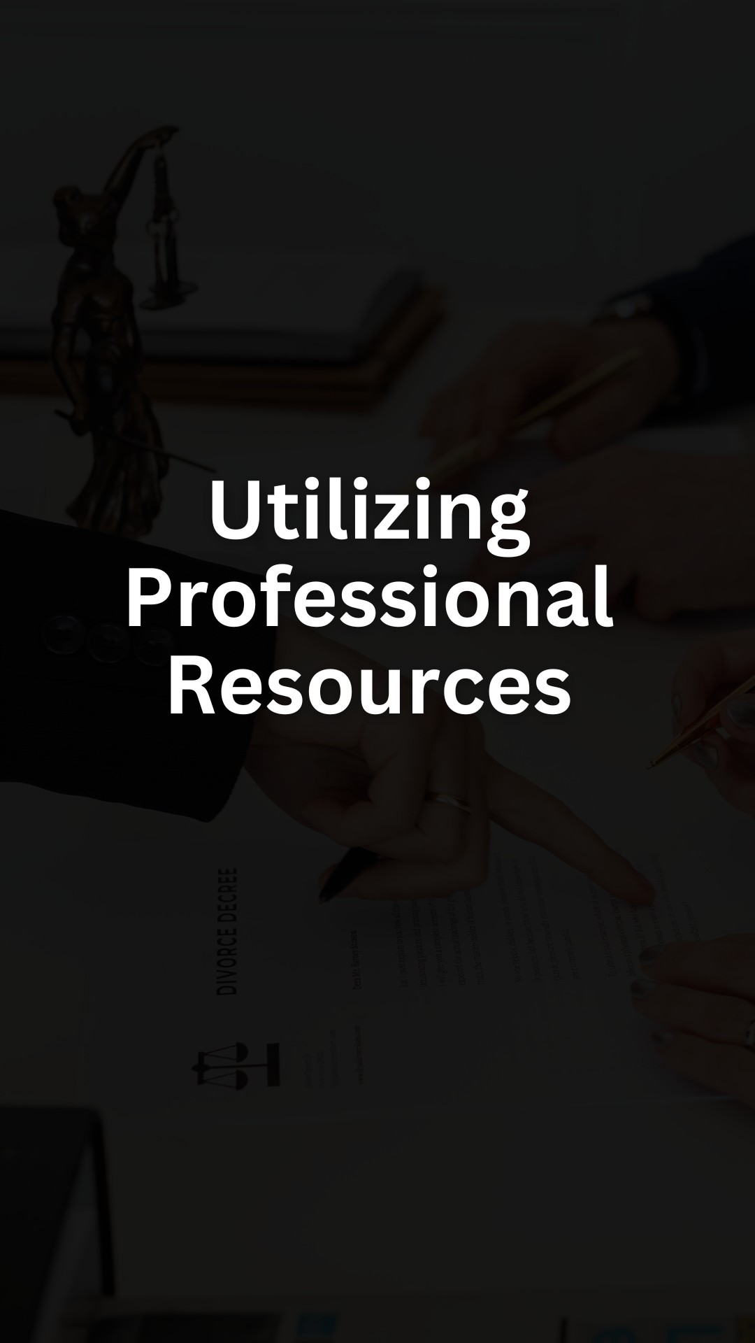 Utilizing Professional Resources