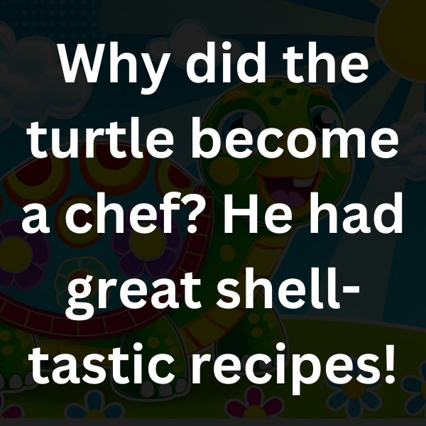 Why did the turtle become a chef