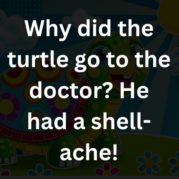 Why did the turtle go to the doctor