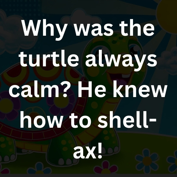 Why was the turtle always calm