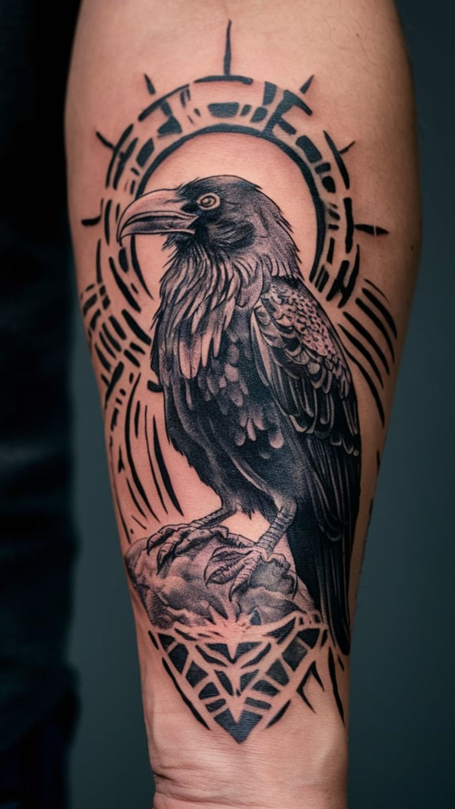 raven tattoo