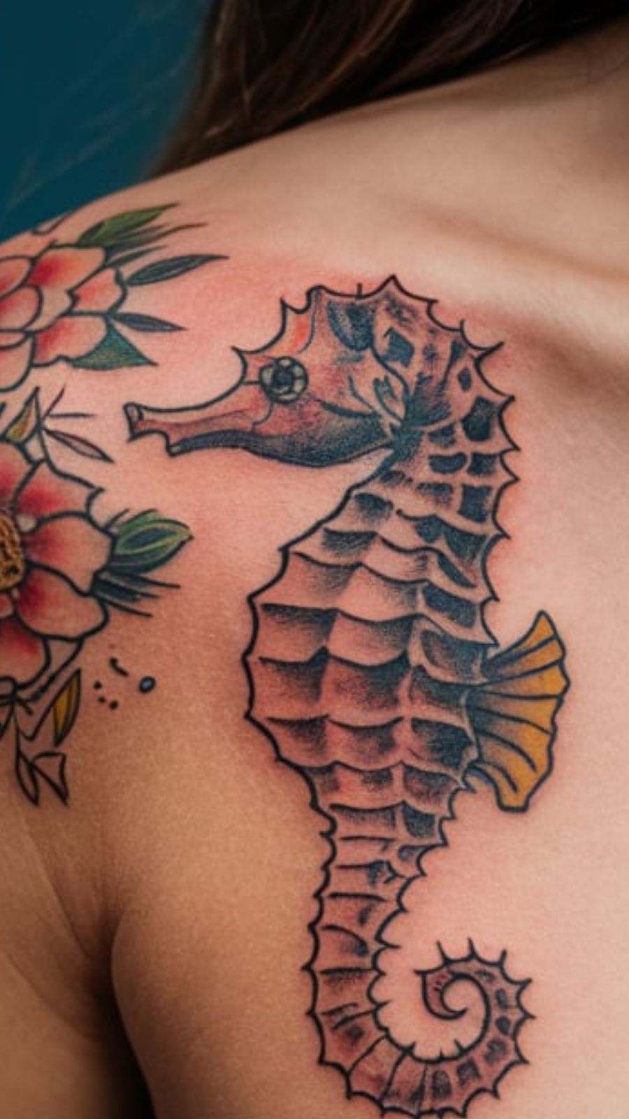 seahorse tattoo